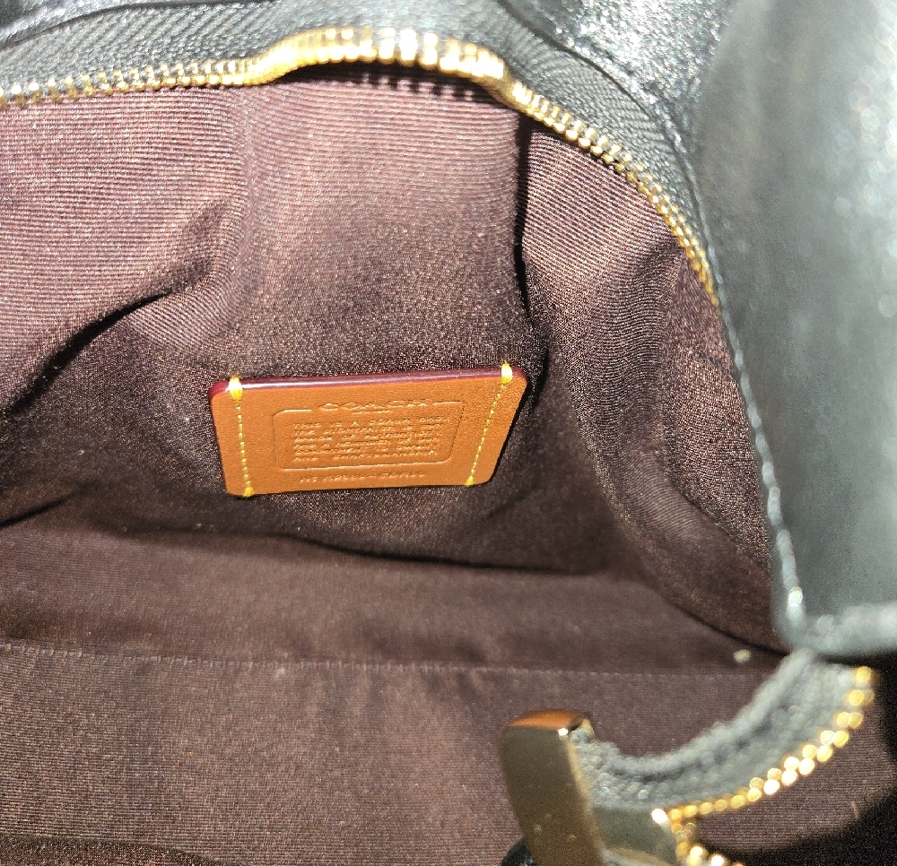 Coach LTH EVLYN Quilted Leather Shoulder Bag with Gold Chain Handles - Picture 5 of 15
